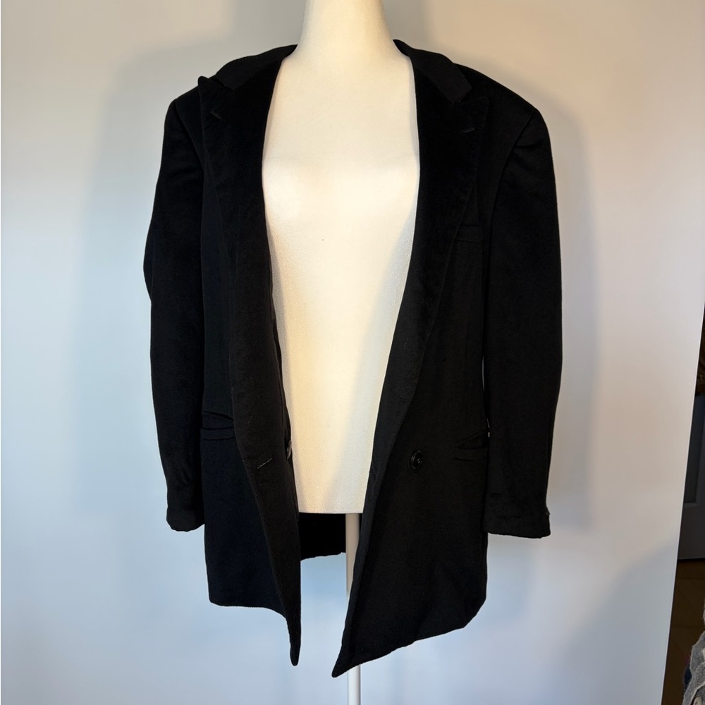 Versace Black Patterned Jacket - image 8